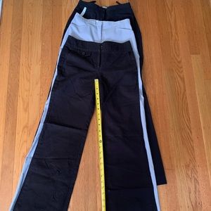 3 pairs Japanese pants career business